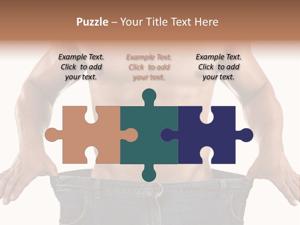 Human Big Thin PowerPoint Template