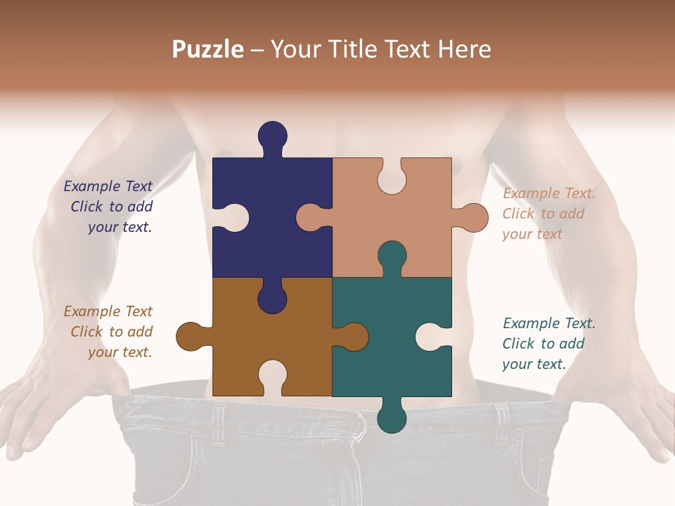 Human Big Thin PowerPoint Template