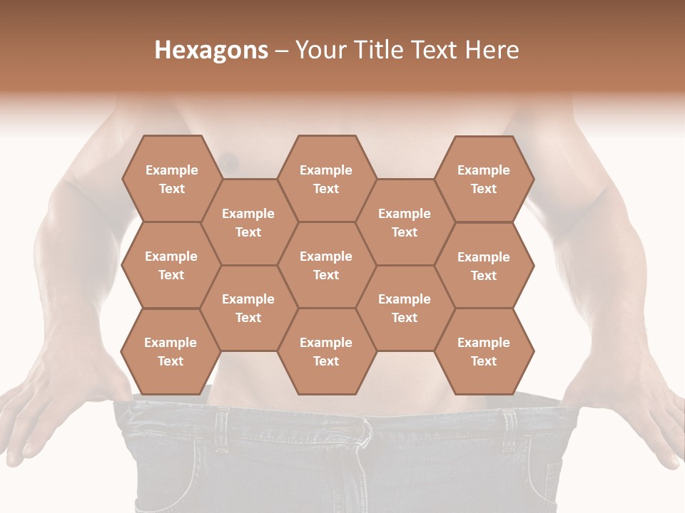 Human Big Thin PowerPoint Template