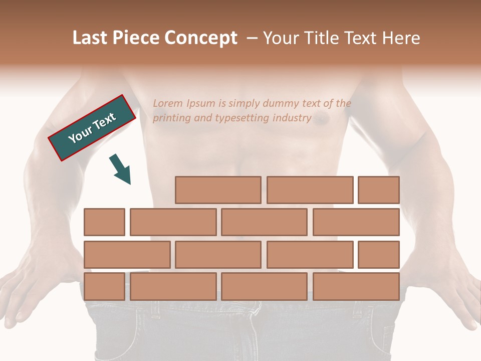 Human Big Thin PowerPoint Template