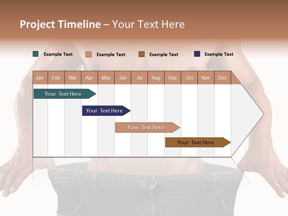 Human Big Thin PowerPoint Template