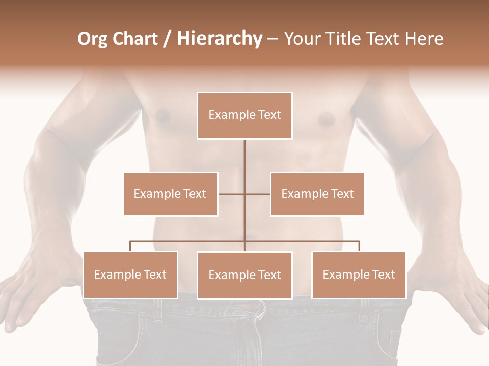 Human Big Thin PowerPoint Template