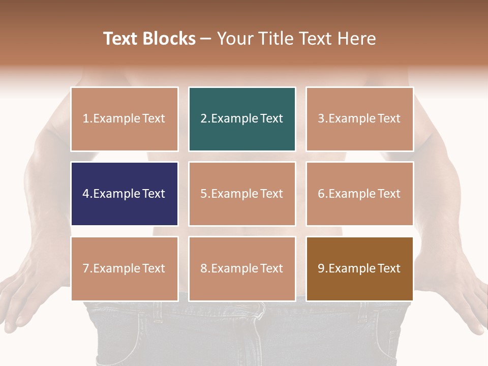 Human Big Thin PowerPoint Template