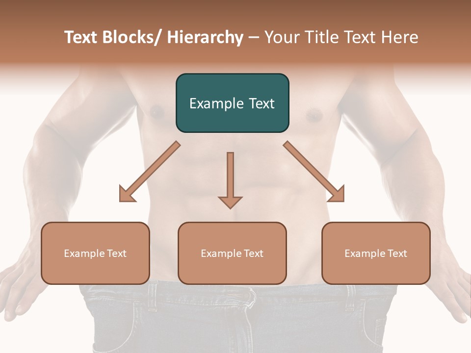 Human Big Thin PowerPoint Template