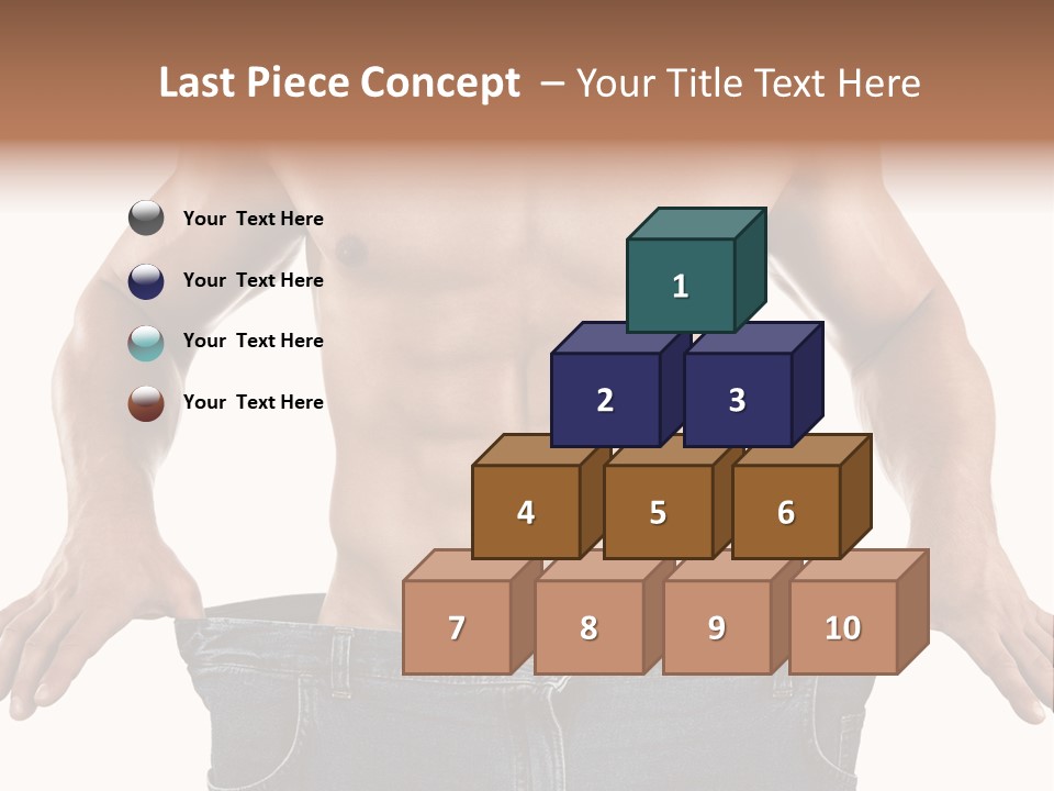 Human Big Thin PowerPoint Template