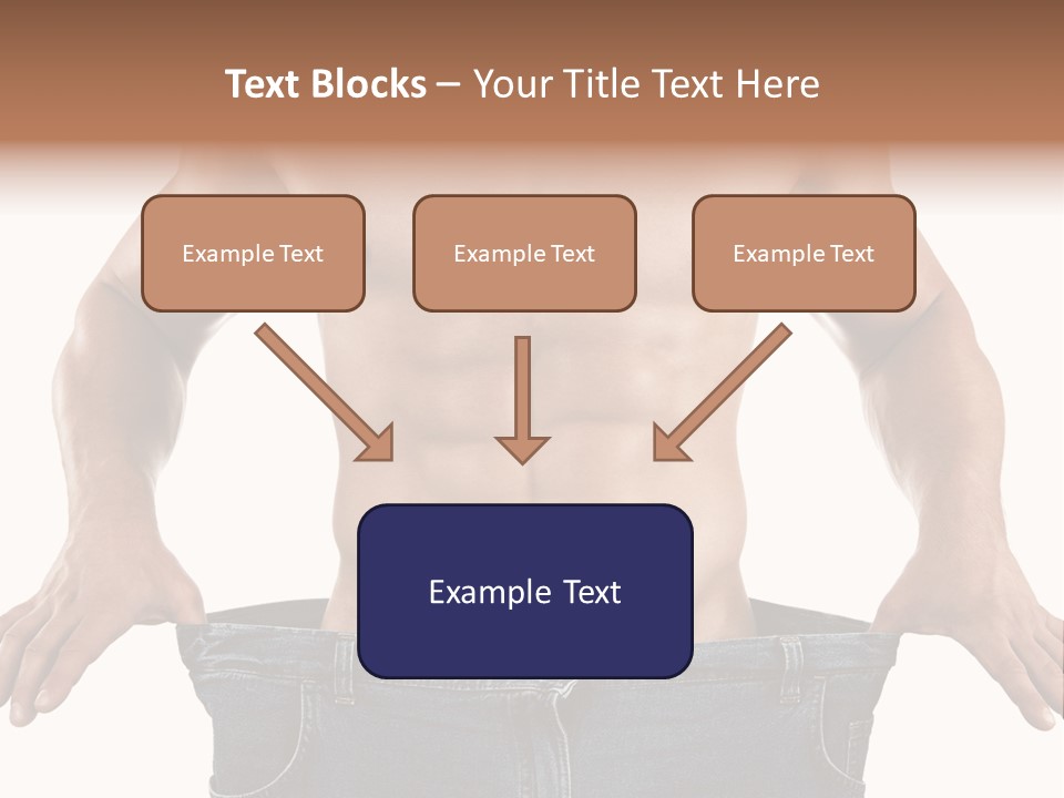 Human Big Thin PowerPoint Template