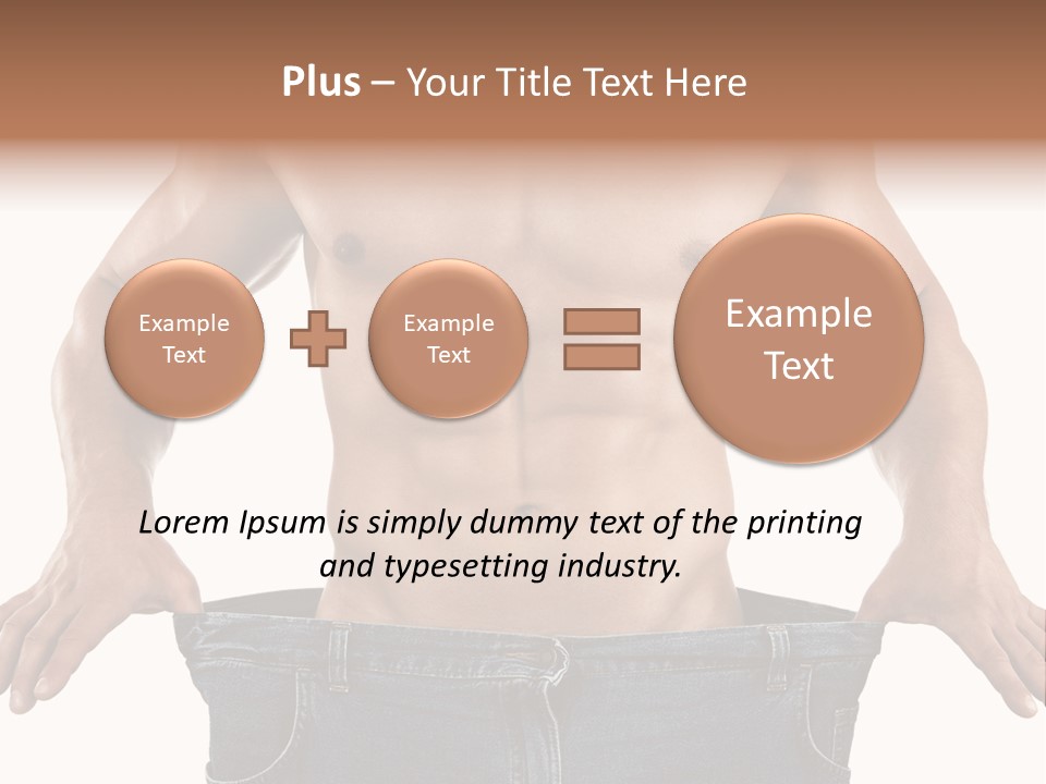 Human Big Thin PowerPoint Template