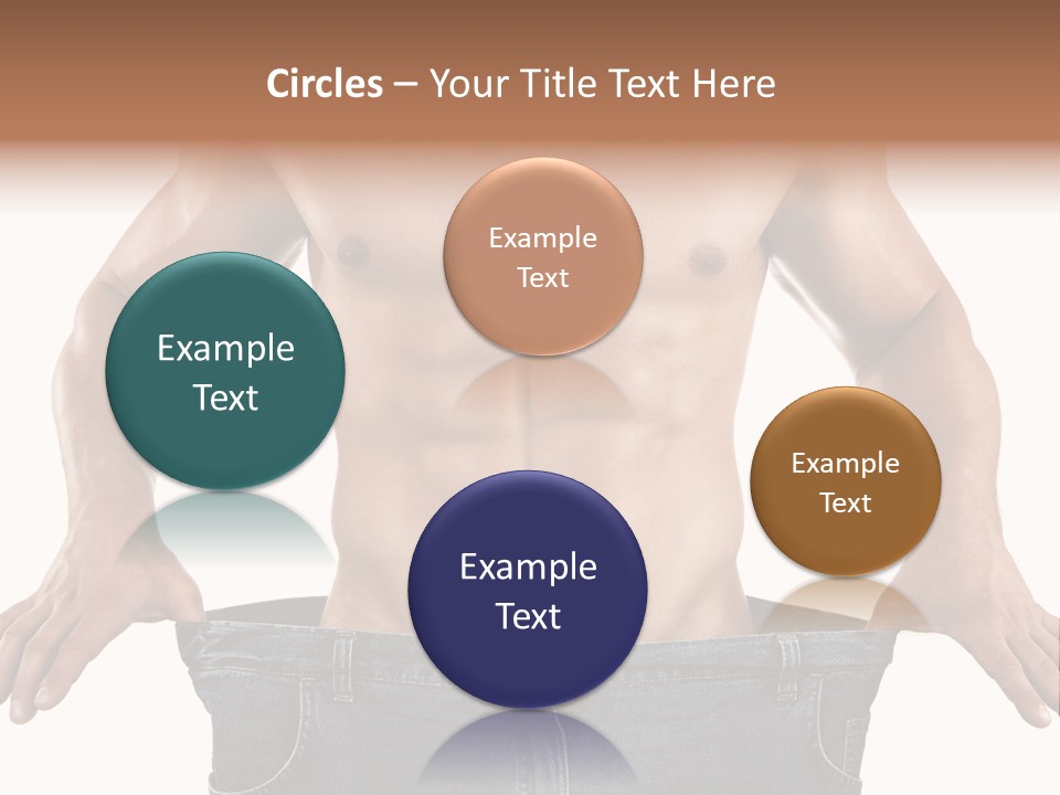 Human Big Thin PowerPoint Template