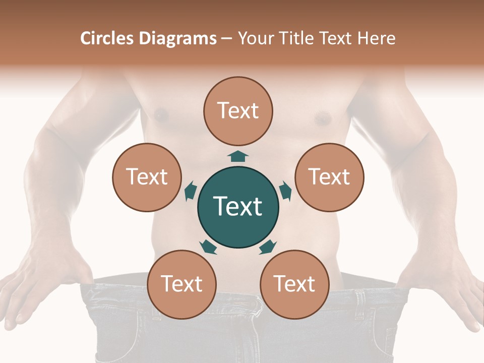 Human Big Thin PowerPoint Template