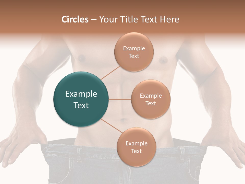 Human Big Thin PowerPoint Template