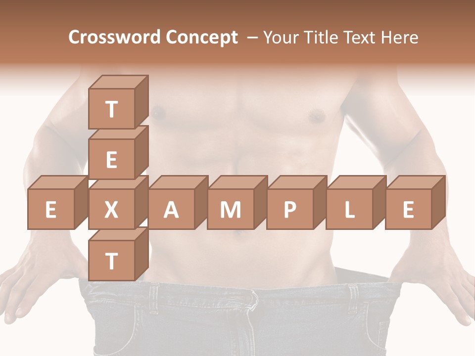 Human Big Thin PowerPoint Template