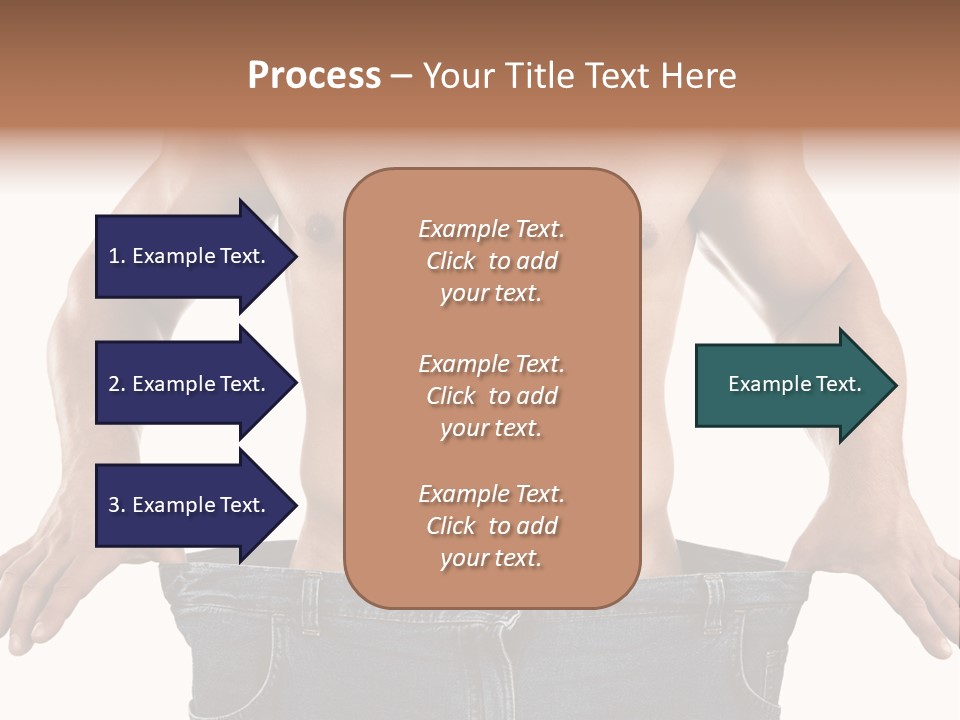 Human Big Thin PowerPoint Template