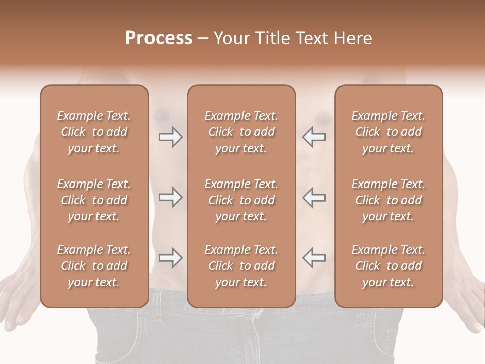 Human Big Thin PowerPoint Template