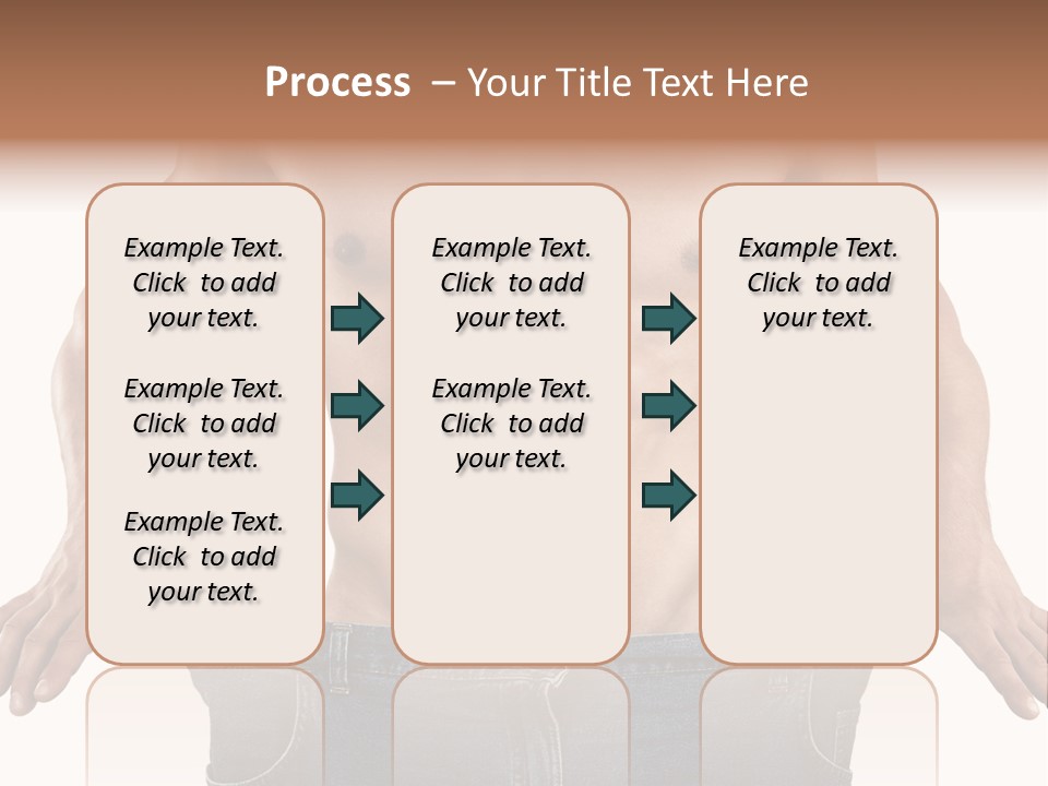 Human Big Thin PowerPoint Template
