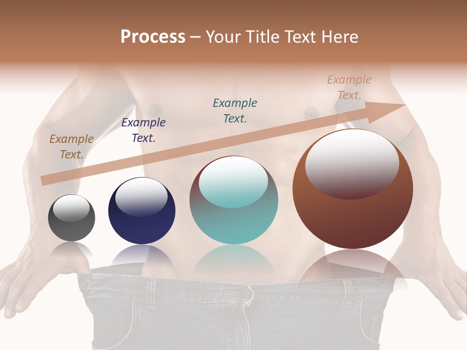 Human Big Thin PowerPoint Template