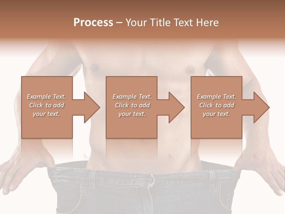 Human Big Thin PowerPoint Template