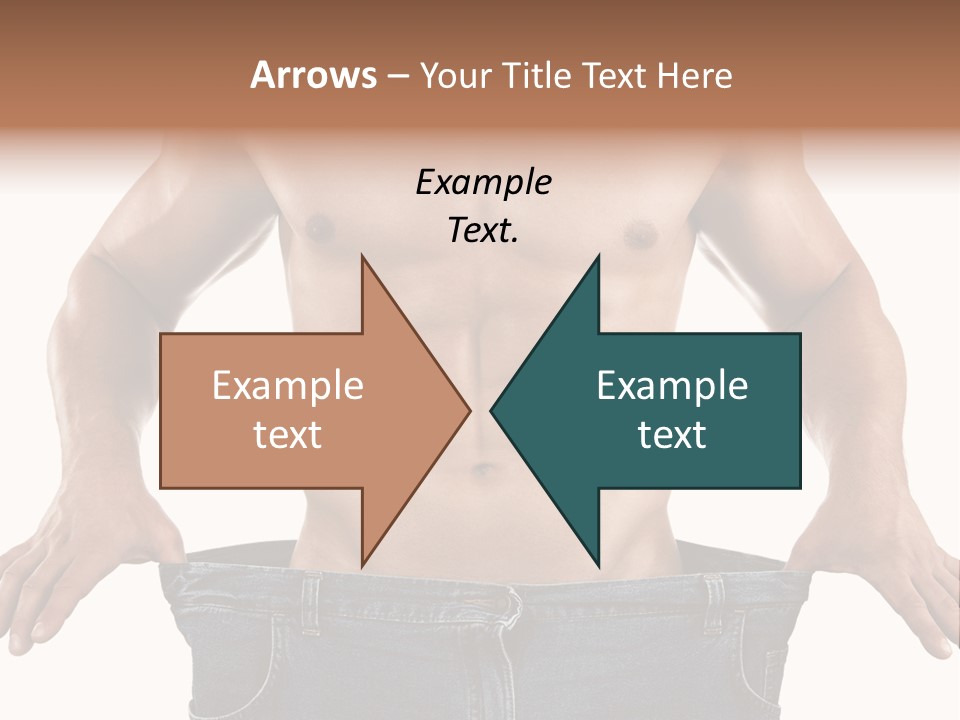 Human Big Thin PowerPoint Template