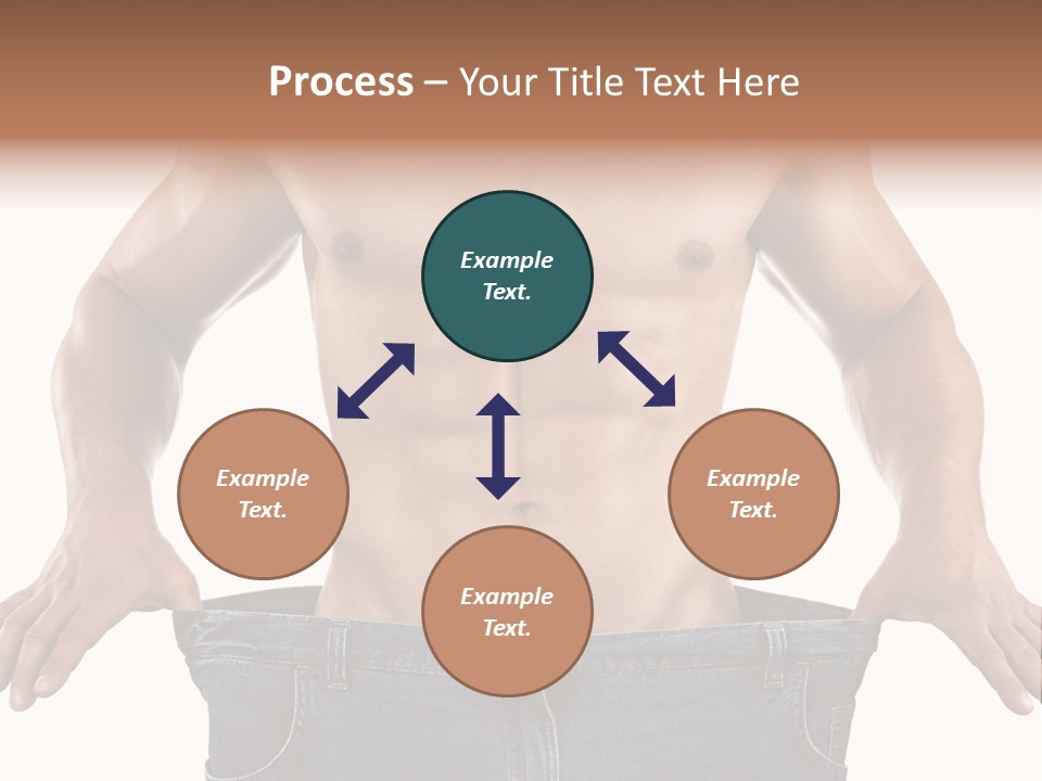 Human Big Thin PowerPoint Template