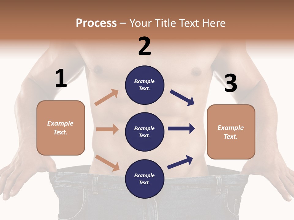 Human Big Thin PowerPoint Template