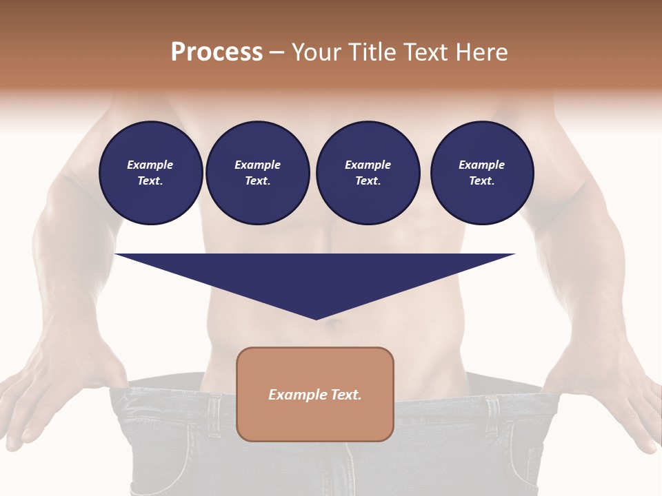 Human Big Thin PowerPoint Template