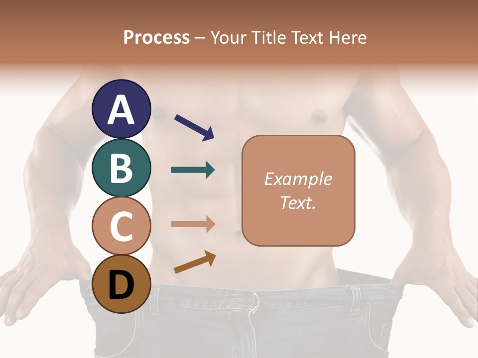 Human Big Thin PowerPoint Template