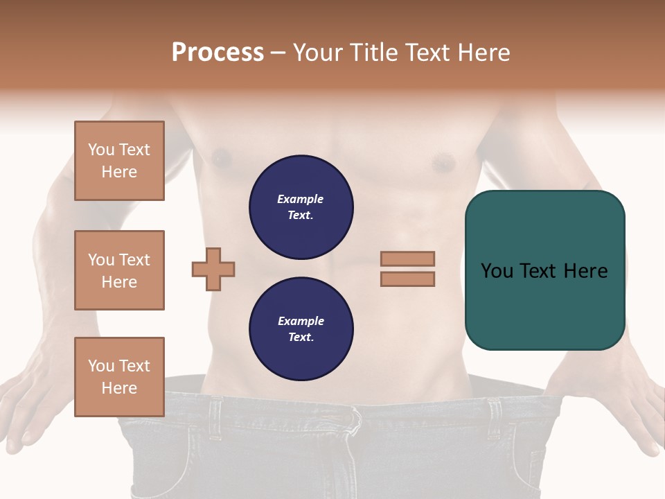 Human Big Thin PowerPoint Template