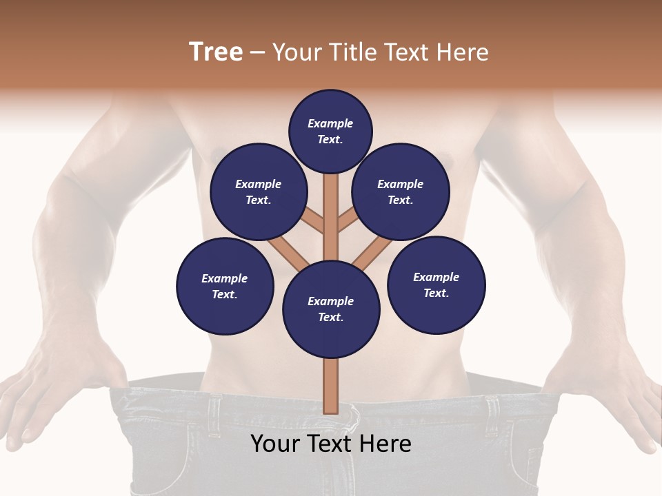 Human Big Thin PowerPoint Template