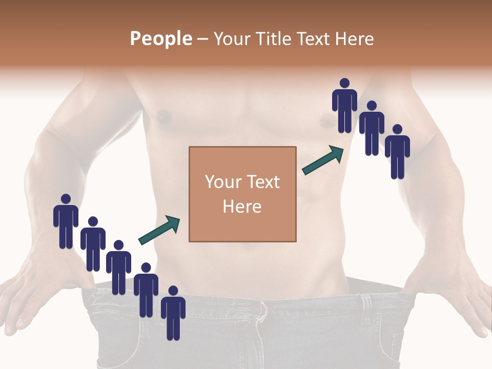 Human Big Thin PowerPoint Template