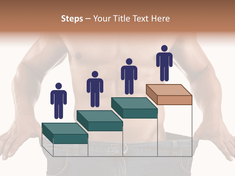 Human Big Thin PowerPoint Template