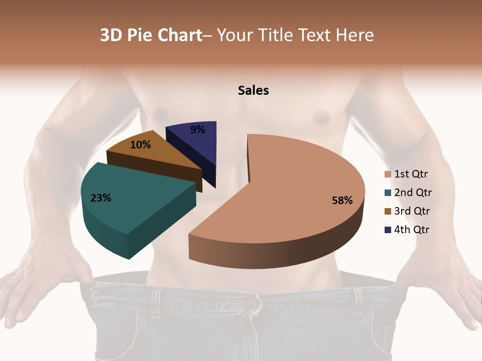 Human Big Thin PowerPoint Template