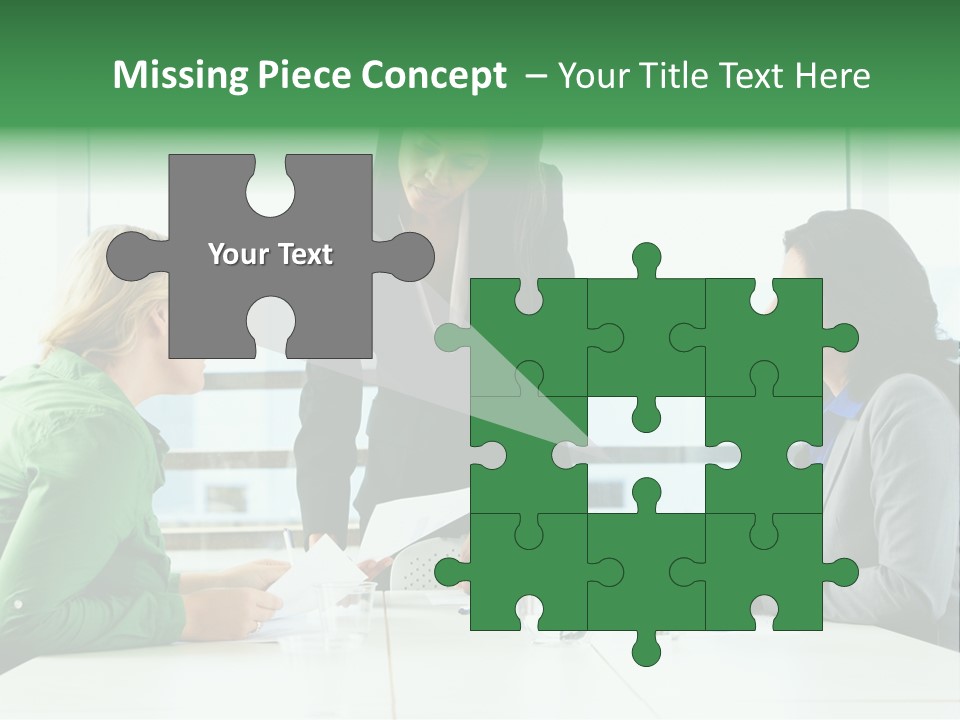 A Group Of Women Sitting Around A Table Talking PowerPoint Template