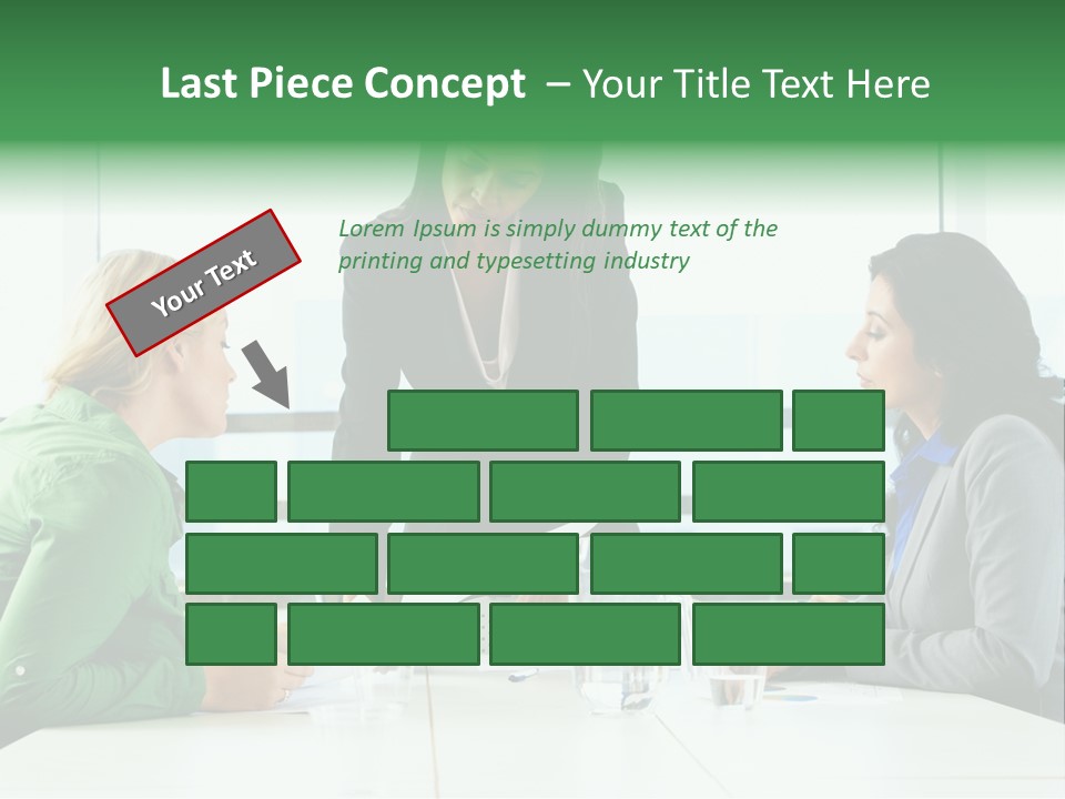 A Group Of Women Sitting Around A Table Talking PowerPoint Template