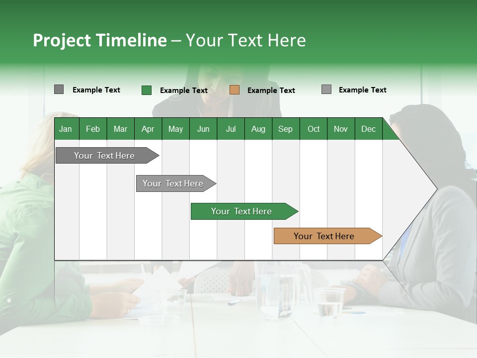 A Group Of Women Sitting Around A Table Talking PowerPoint Template