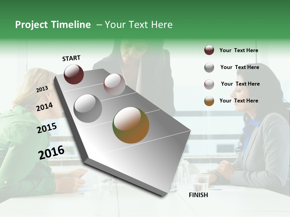 A Group Of Women Sitting Around A Table Talking PowerPoint Template