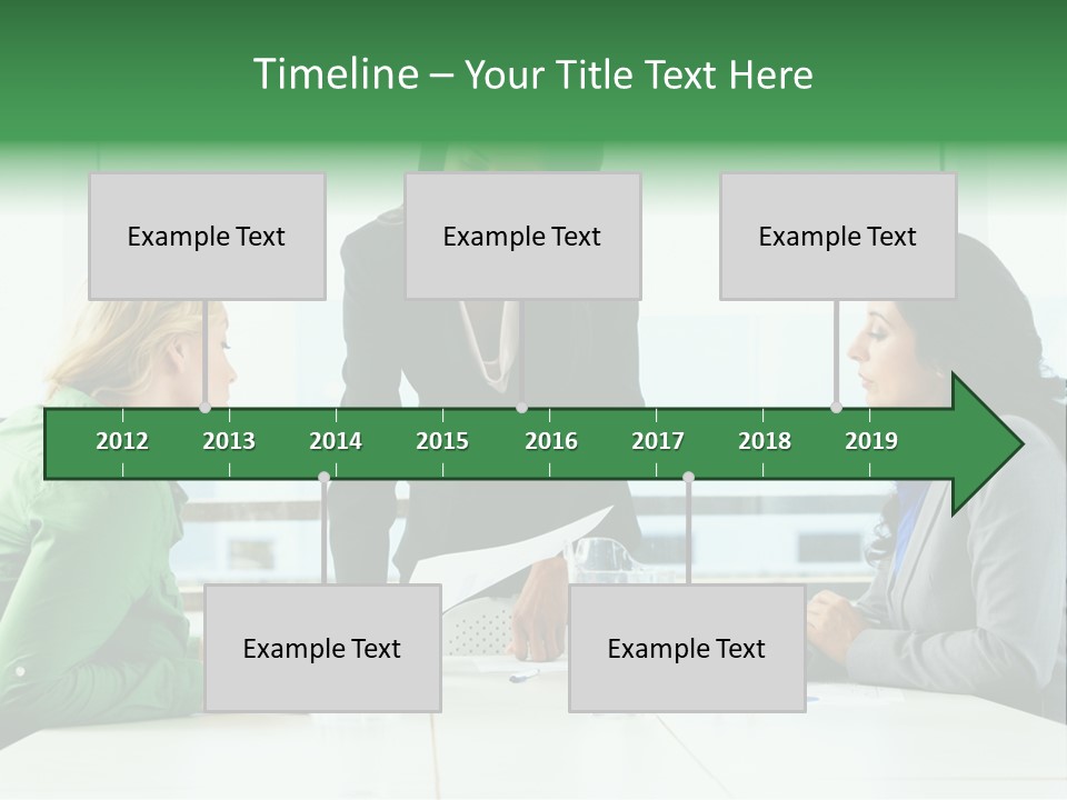 A Group Of Women Sitting Around A Table Talking PowerPoint Template