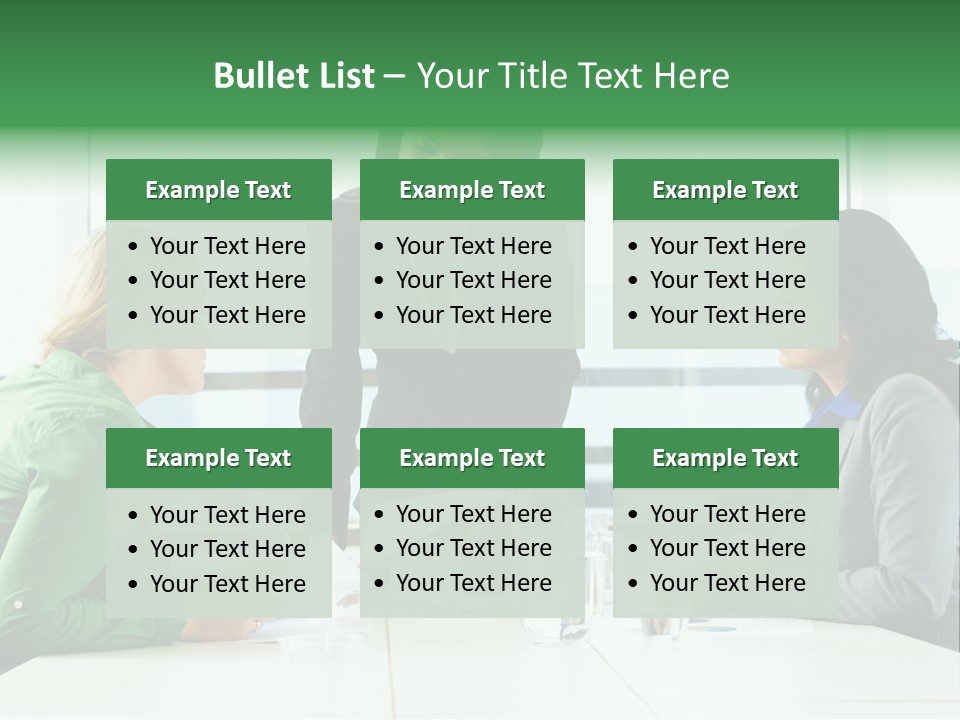 A Group Of Women Sitting Around A Table Talking PowerPoint Template