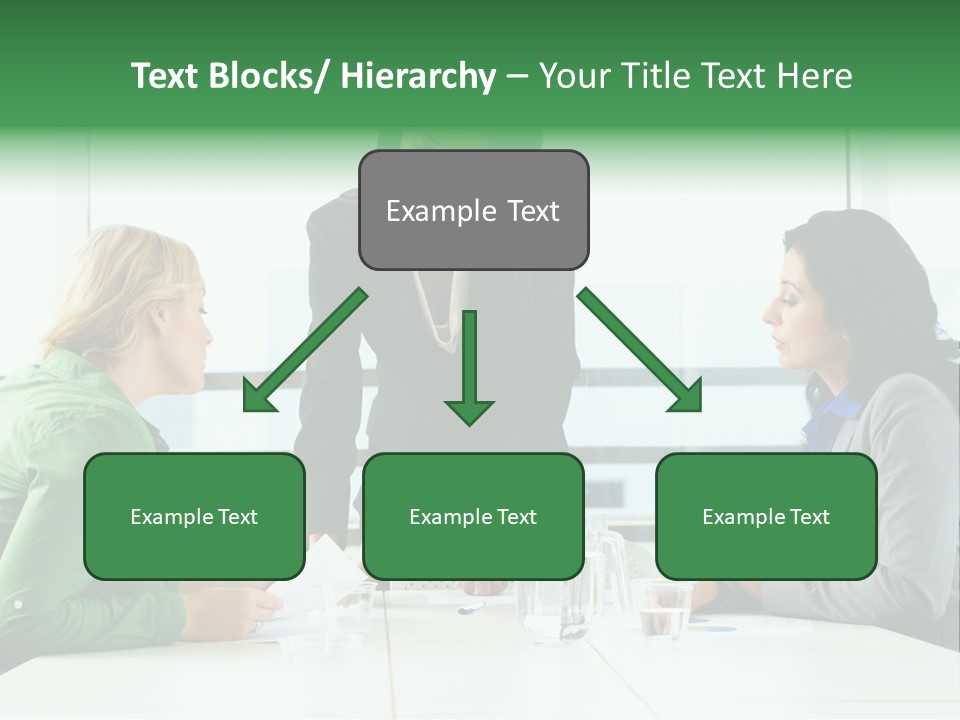 A Group Of Women Sitting Around A Table Talking PowerPoint Template