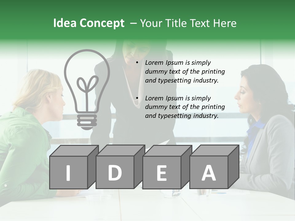 A Group Of Women Sitting Around A Table Talking PowerPoint Template