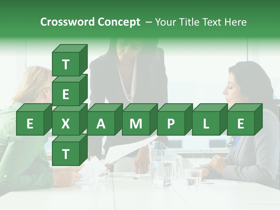 A Group Of Women Sitting Around A Table Talking PowerPoint Template