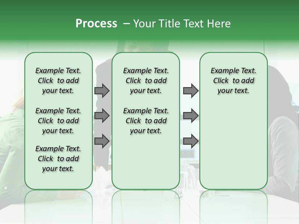 A Group Of Women Sitting Around A Table Talking PowerPoint Template