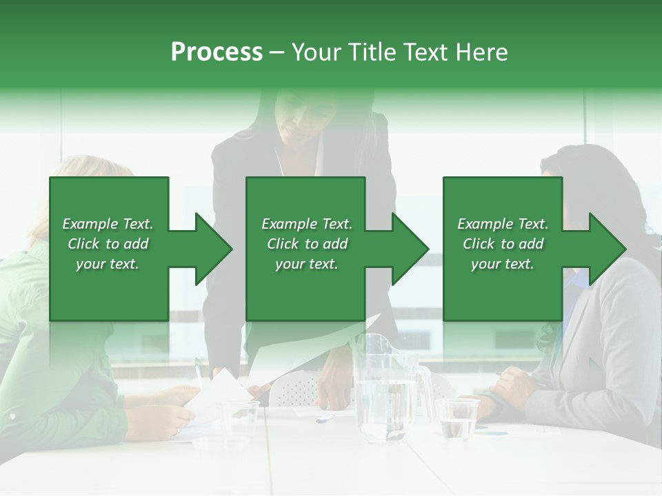 A Group Of Women Sitting Around A Table Talking PowerPoint Template