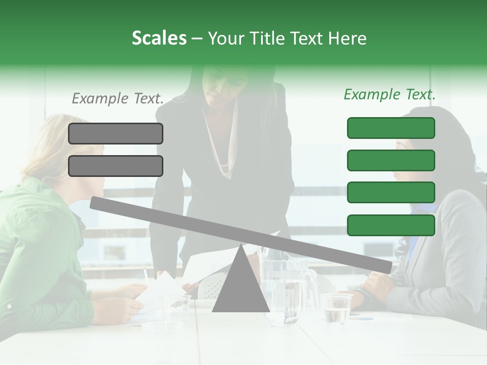 A Group Of Women Sitting Around A Table Talking PowerPoint Template