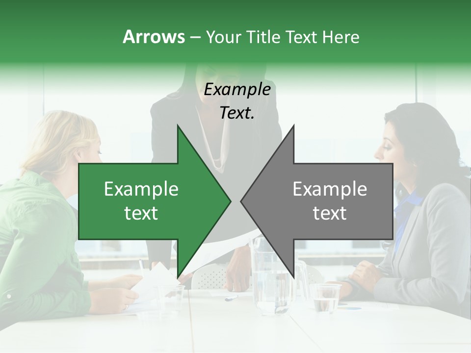 A Group Of Women Sitting Around A Table Talking PowerPoint Template