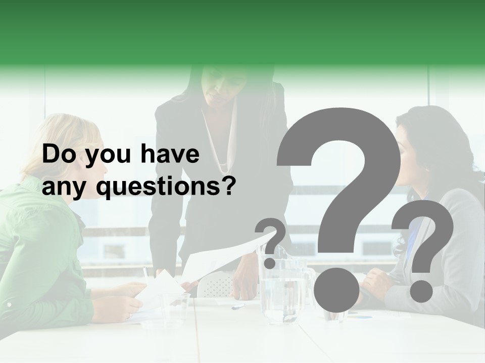 A Group Of Women Sitting Around A Table Talking PowerPoint Template