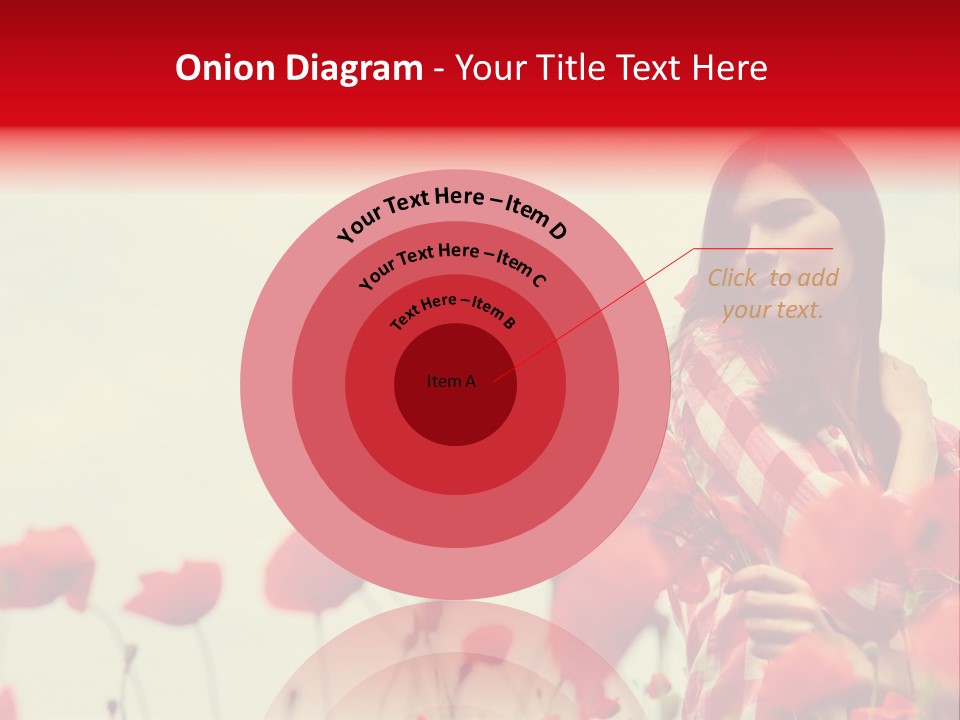 Offspring Friendly Schoolgirl PowerPoint Template