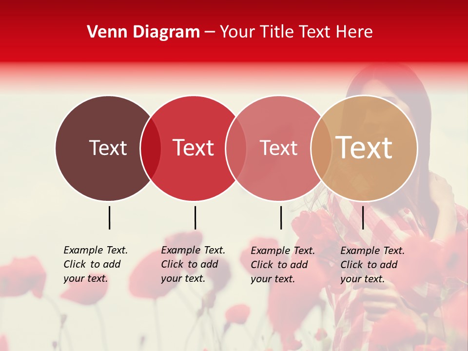 Offspring Friendly Schoolgirl PowerPoint Template