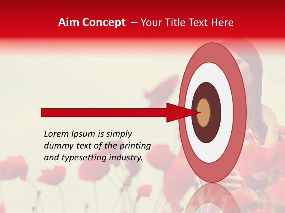 Offspring Friendly Schoolgirl PowerPoint Template