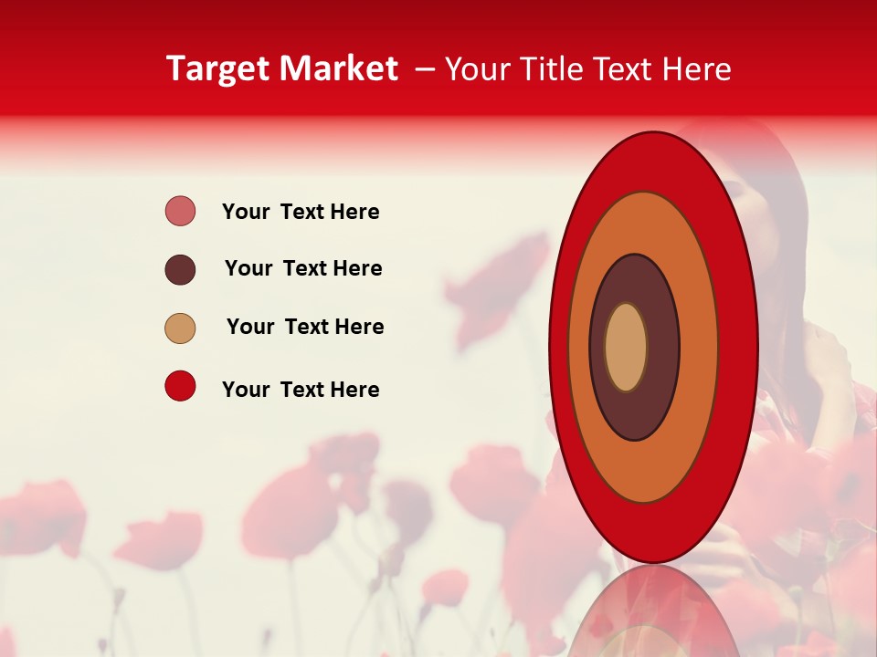 Offspring Friendly Schoolgirl PowerPoint Template