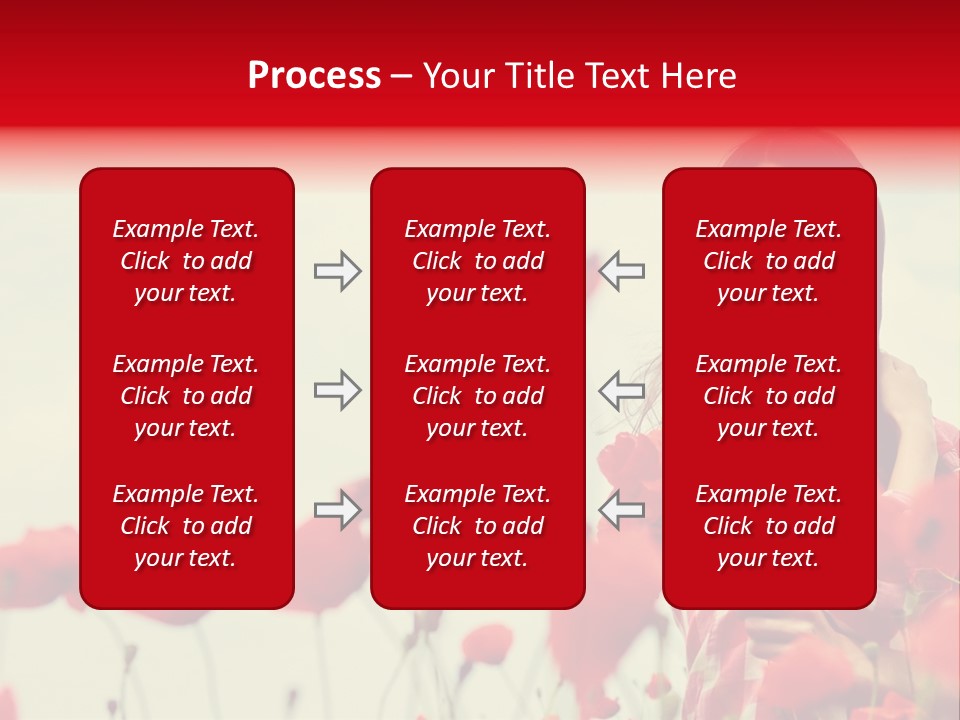 Offspring Friendly Schoolgirl PowerPoint Template
