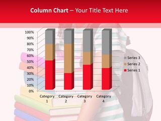 Offspring Friendly Schoolgirl PowerPoint Template